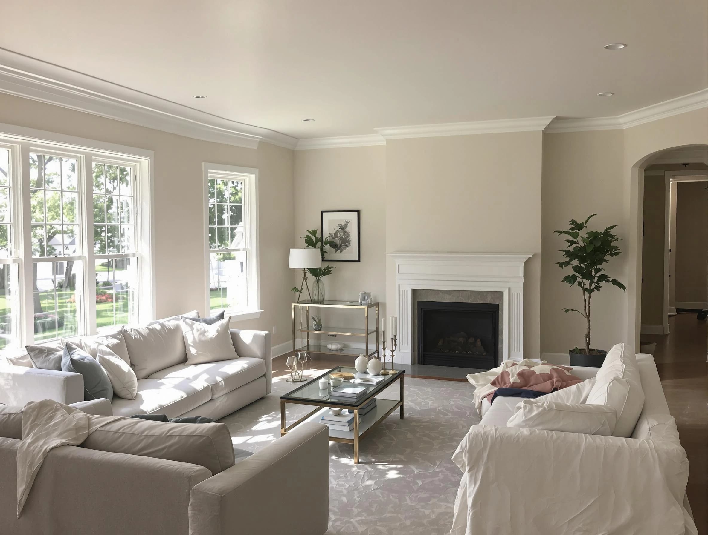 Interior painting by North Royalton House Painters experts in North Royalton, OH